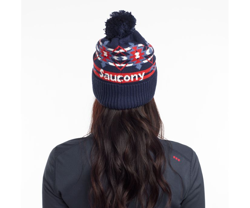 Saucony Rested Pom Women's Beanies Blue | AU 357LISH